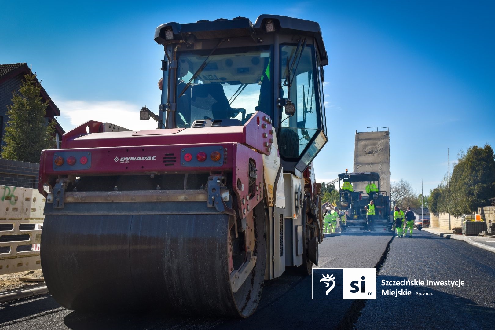 Asfaltowanie na Północnej