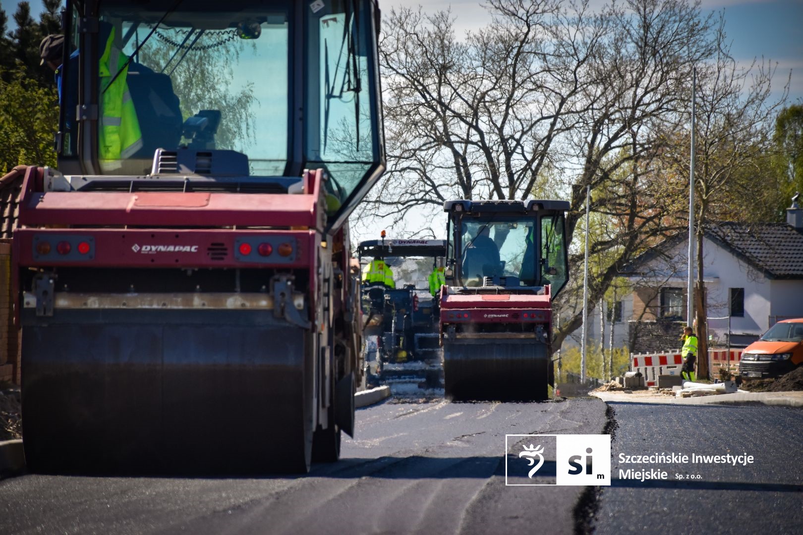 Asfaltowanie na Północnej