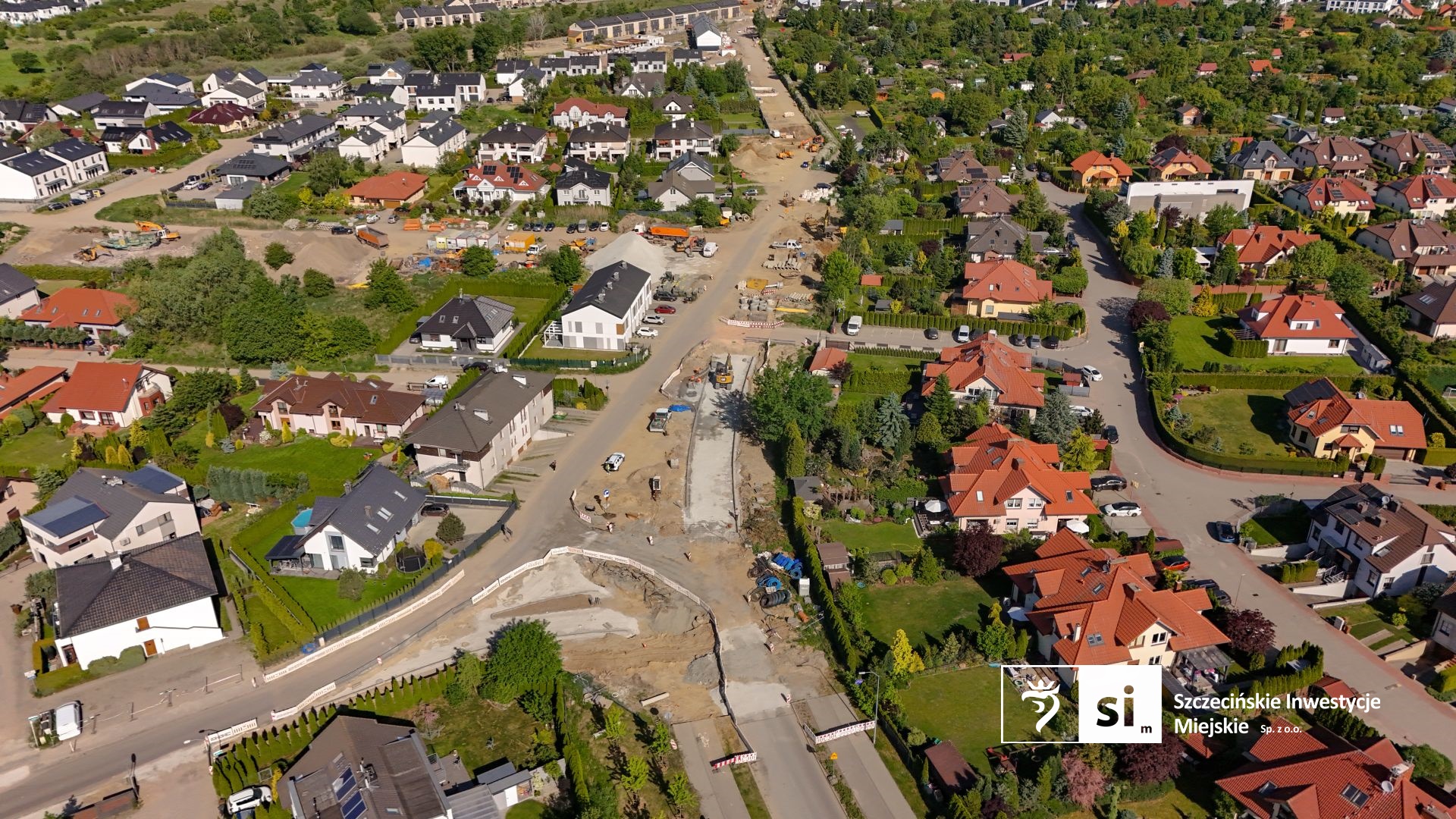 Przebudowa Andersena i Północnej. Plac budowy