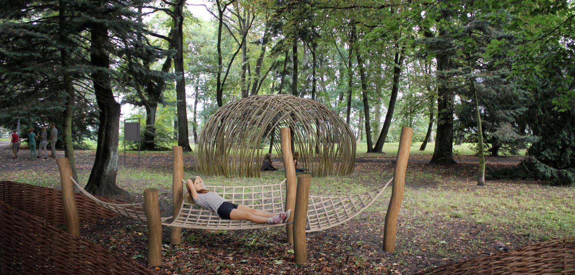 Park Pomorzański. Wizualizacja