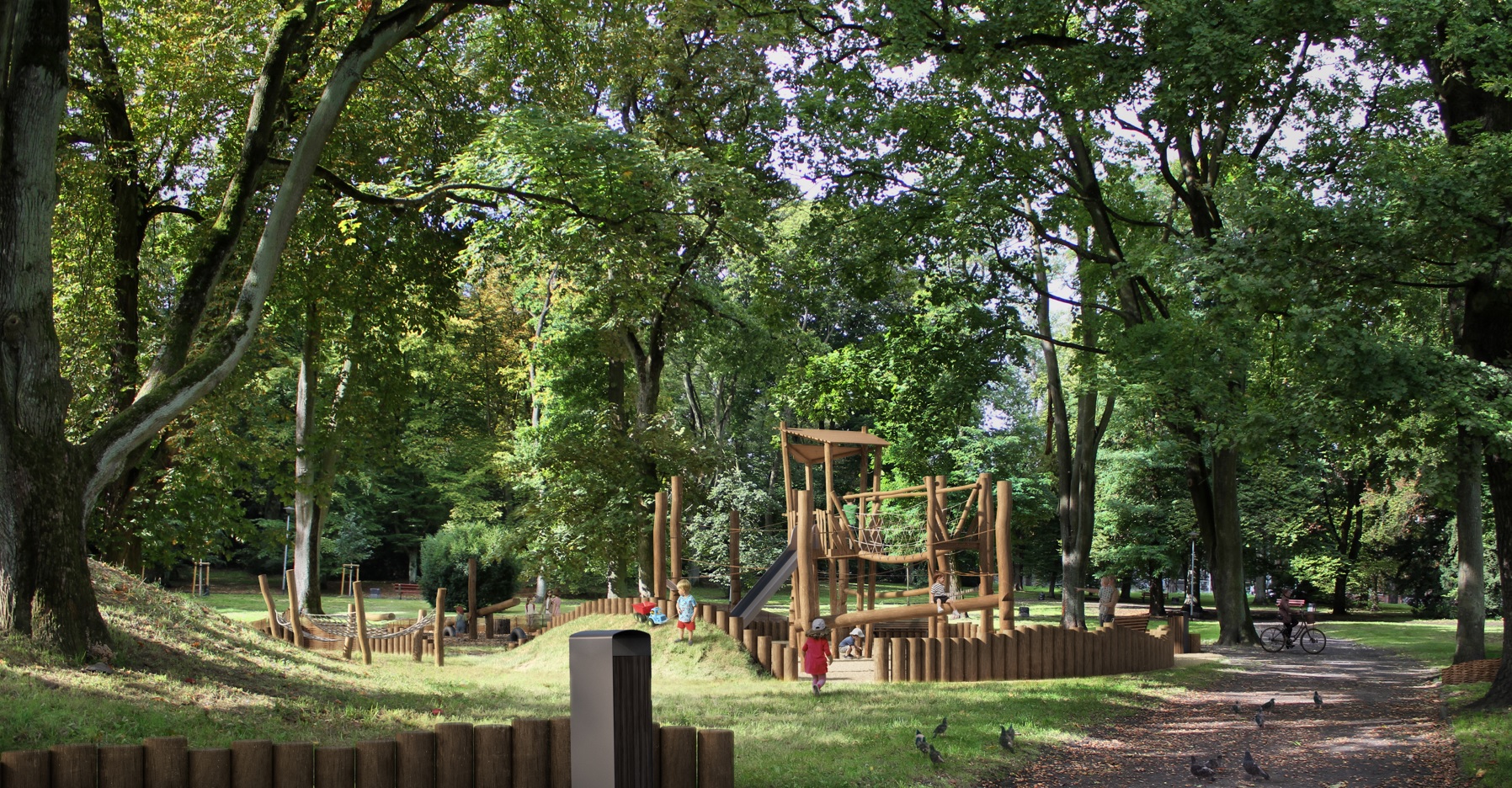 Park Pomorzański. Wizualizacja