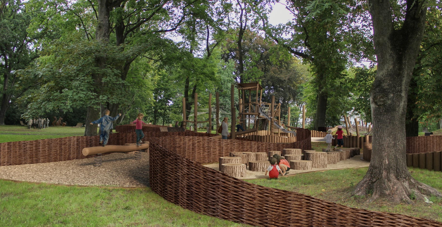 Park Pomorzański. Wizualizacja
