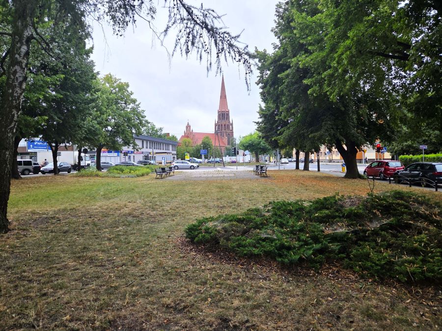 W Dąbiu rusza budowa nowego parku kieszonkowego W Dąbiu rusza budowa nowego parku kieszonkowego