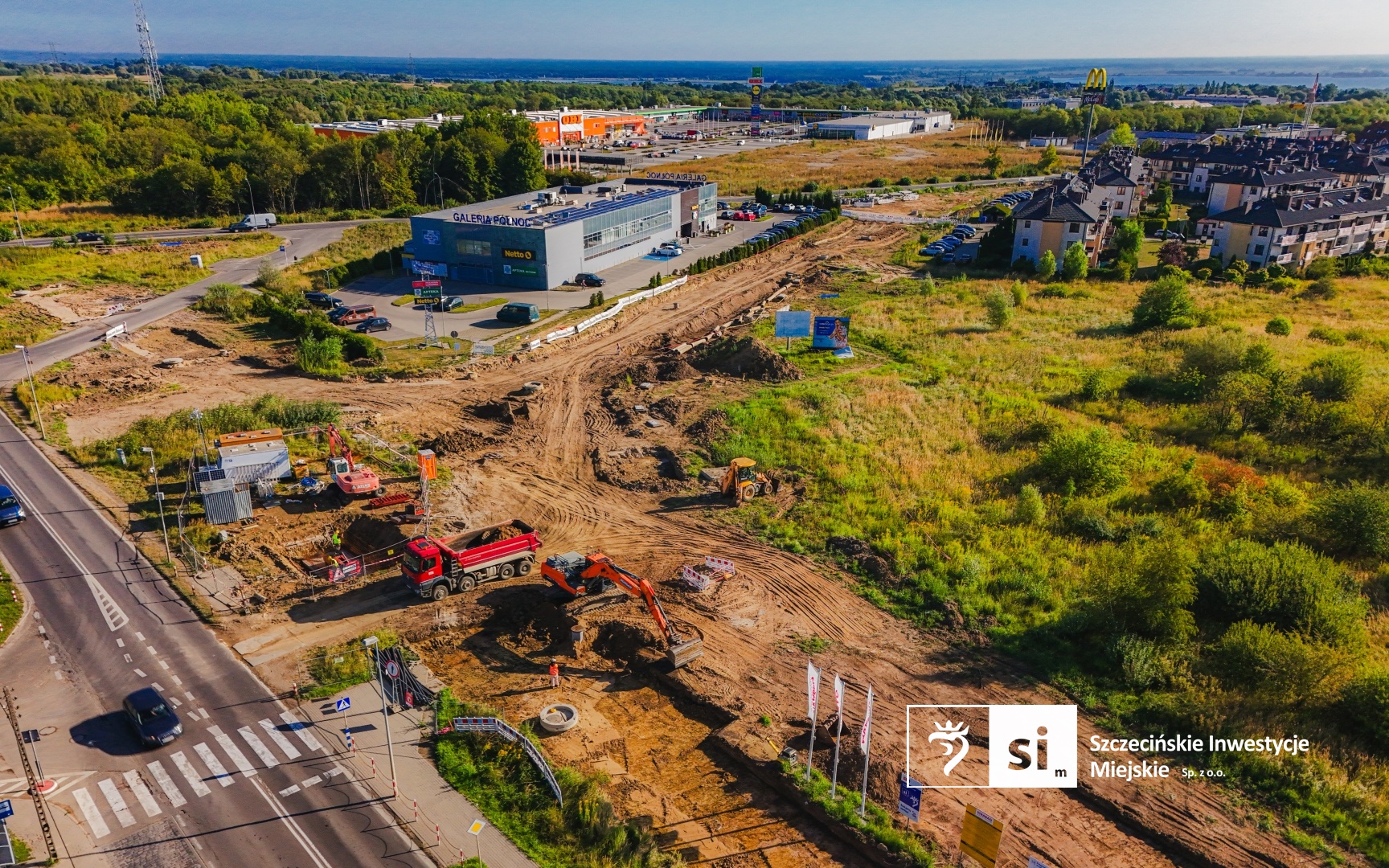 Trasa Północna. Widok z lotu ptaka