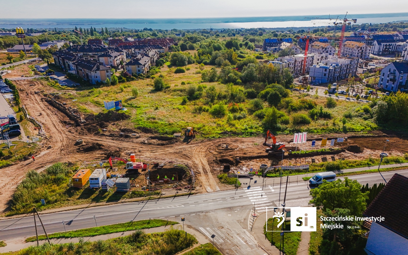 Trasa Północna. Widok z lotu ptaka