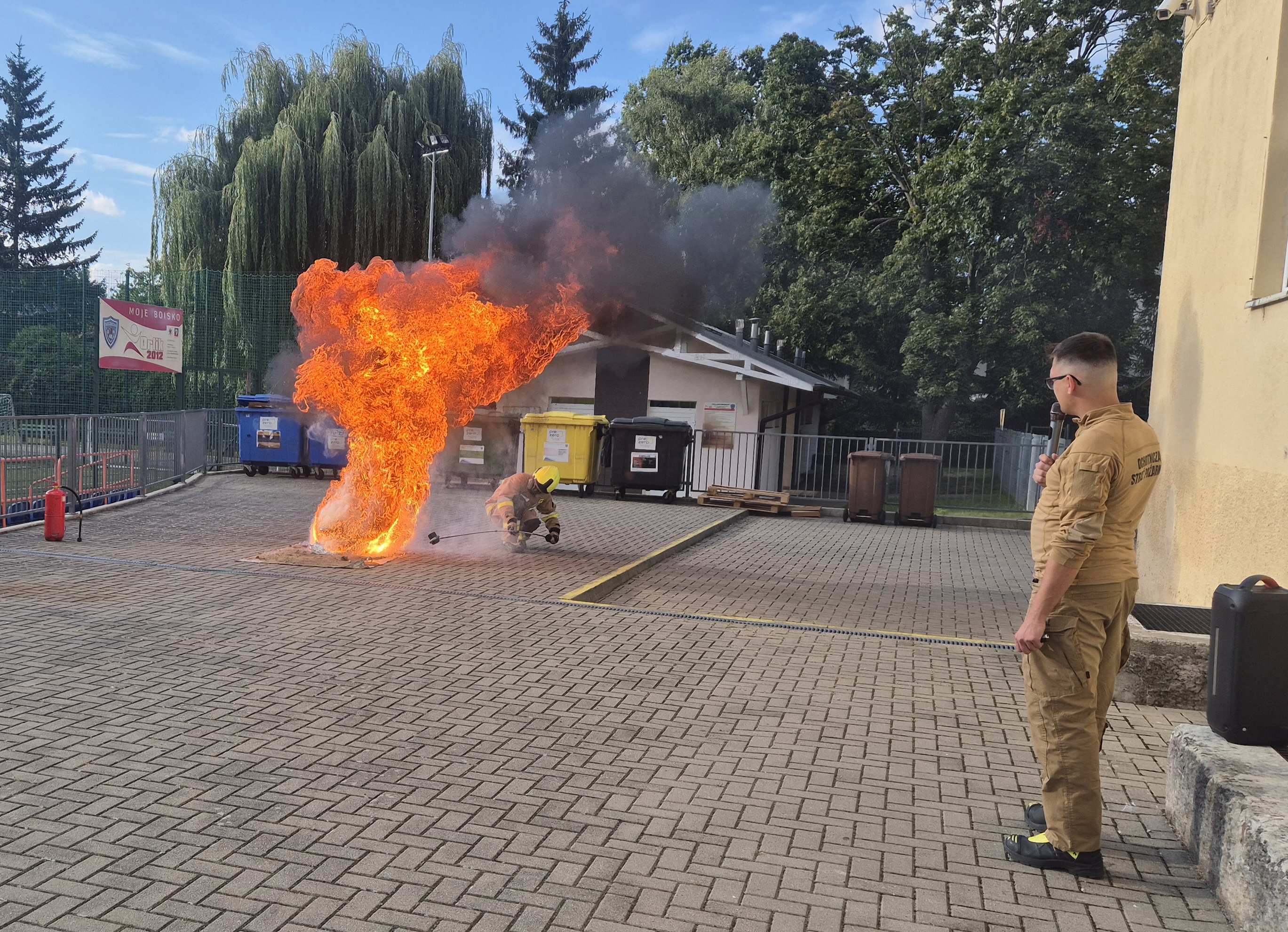 Szkolenie z zakresu ochrony ludności i obrony cywilnej.