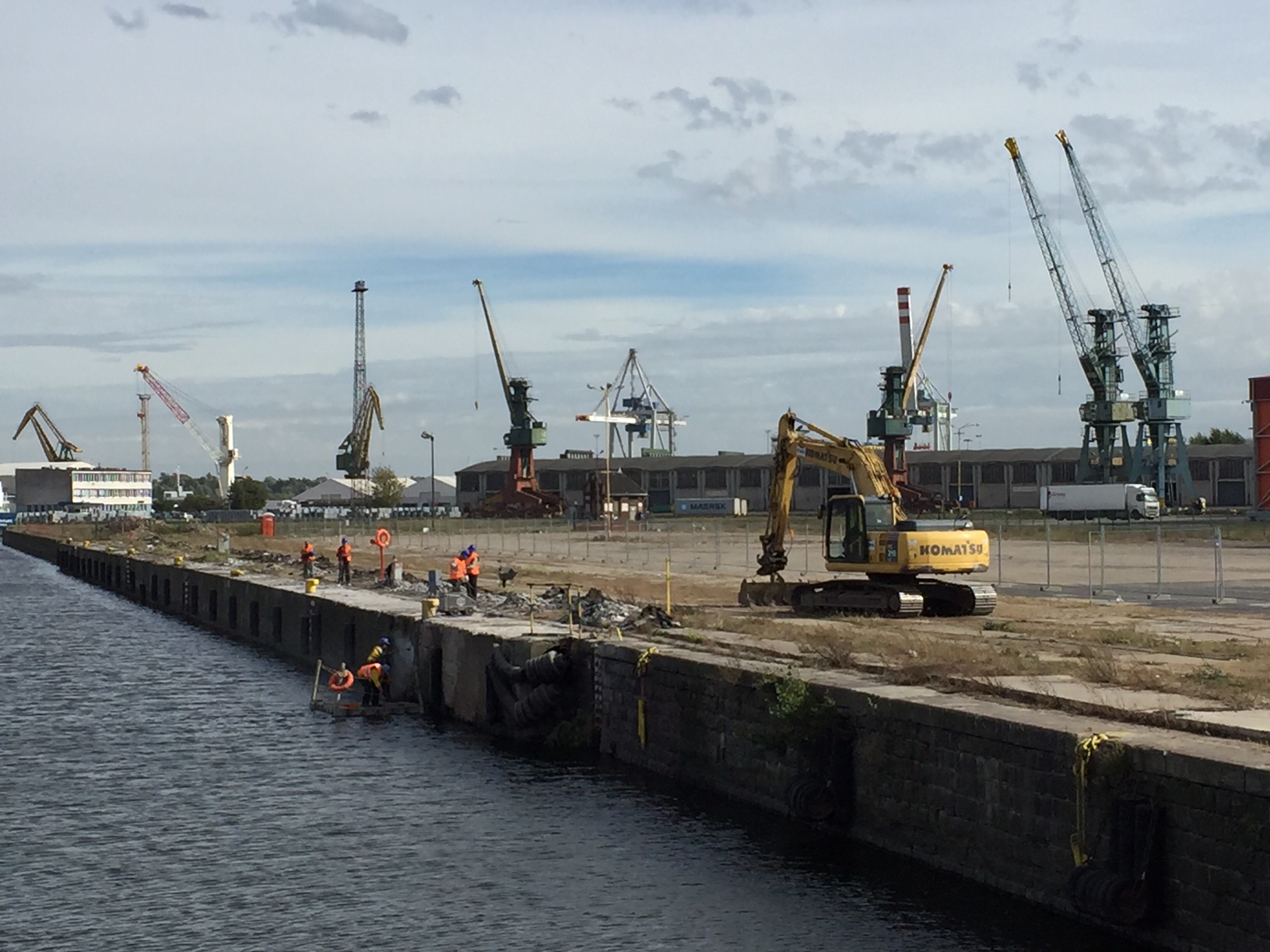 Powstaje bulwar na Łasztowni