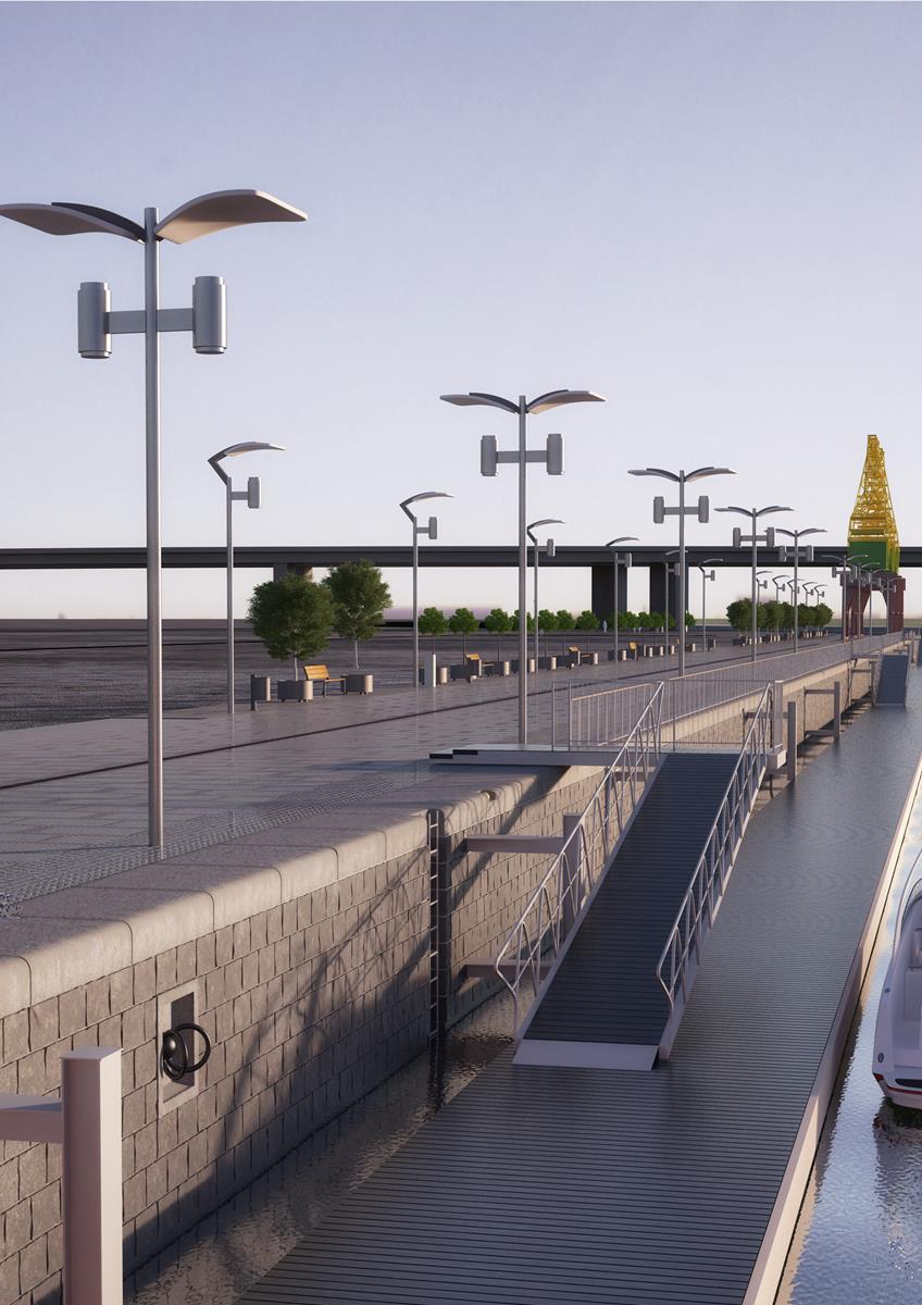 Powstaje bulwar na Łasztowni