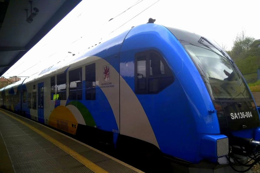Z biletem okresowym w pociągu Z biletem okresowym w pociągu