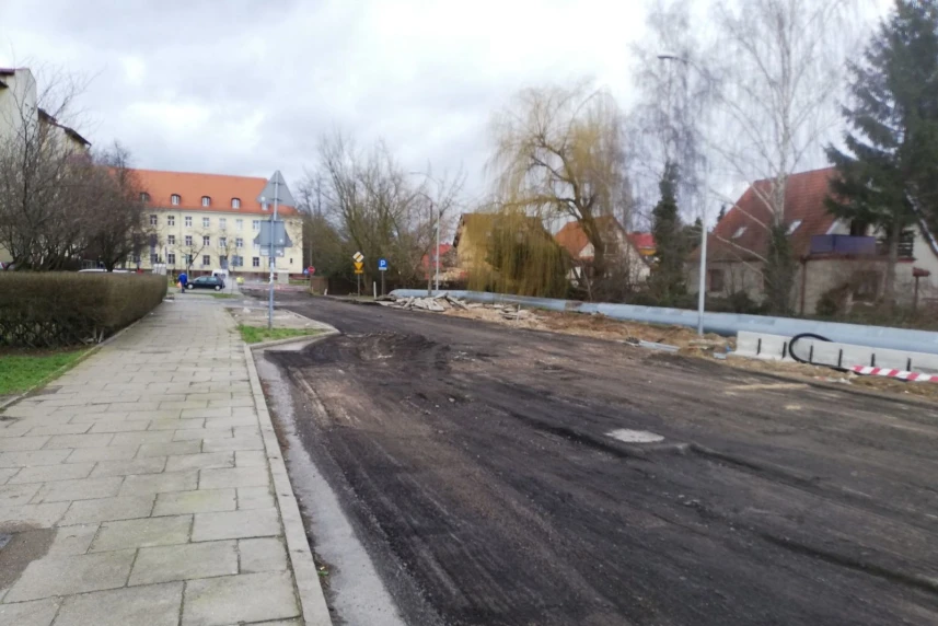 Zaawansowanie prac na ulicy Grota Roweckiego