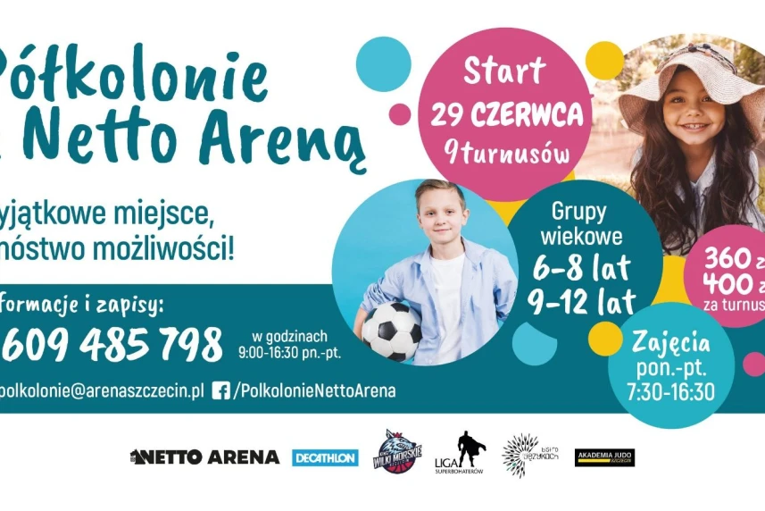 Aktywne Półkolonie z Netto Areną