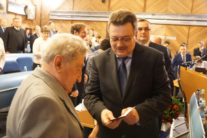 Zenon Zieliński z tytułem Pioniera Miasta Szczecin