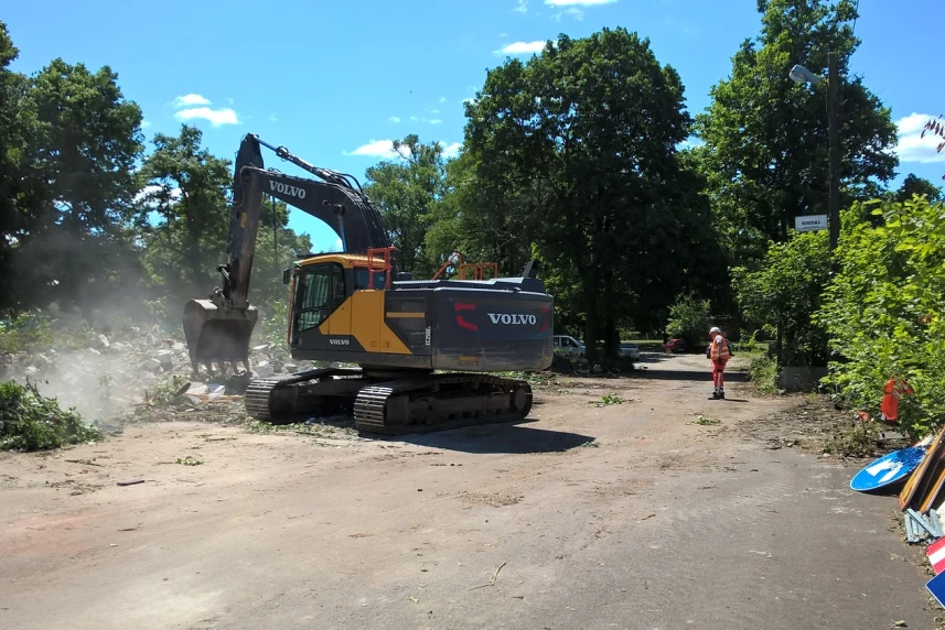 Postęp prac w Podjuchach i nowe utrudnienia w ruchu