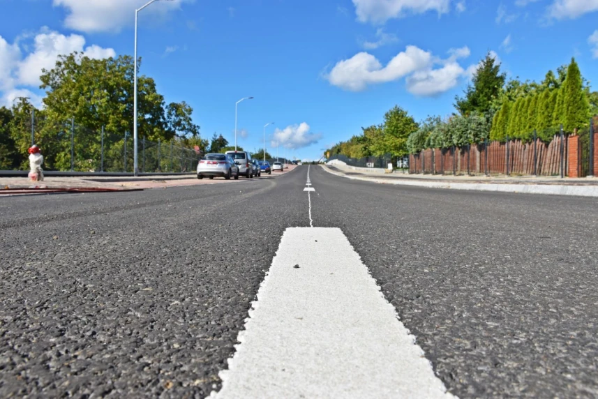 Finał prac na ulicy Hożej