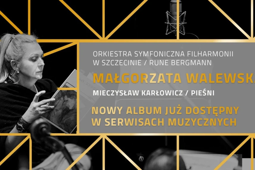Orkiestrze na płycie towarzyszy światowej sławy solistka, pierwsza dama polskiej sceny operowej – Małgorzata Walewska.
