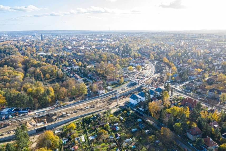 Łękno Interchange - News from the construction site No. 24