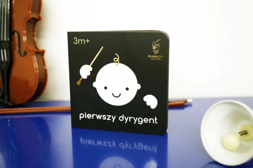 Filharmoniczna książeczka kontrastowa dla niemowlaków