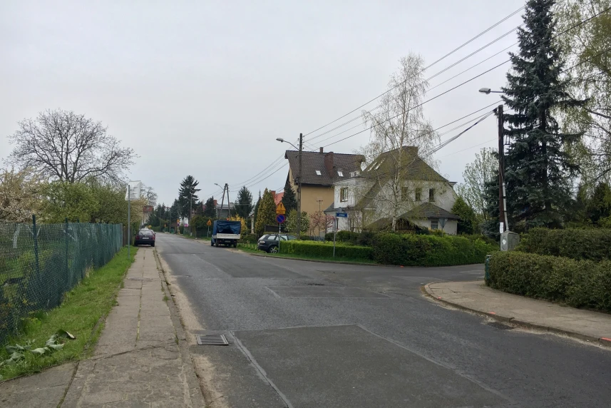 Nowy chodnik na ulicy Zielonej