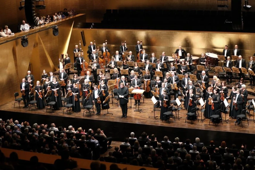 Orkiestra Symfoniczna Filharmonii w Szczecinie. Fot. Cezary Aszkiełowicz Orkiestra Symfoniczna Filharmonii w Szczecinie. Fot. Cezary Aszkiełowicz