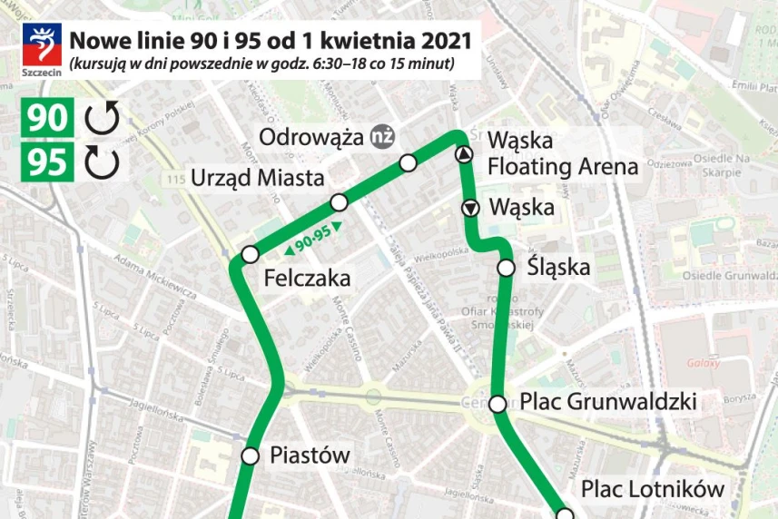 Zmiany w komunikacji miejskiej. Przypomnienie Zmiany w komunikacji miejskiej. Przypomnienie