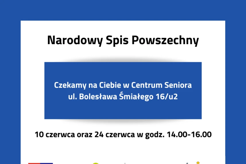 Seniorze! Weź udział w Spisie Powszechnym! Seniorze! Weź udział w Spisie Powszechnym!