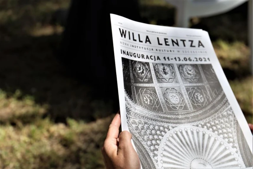 Eröffnung der Tätigkeit der Villa Lentz