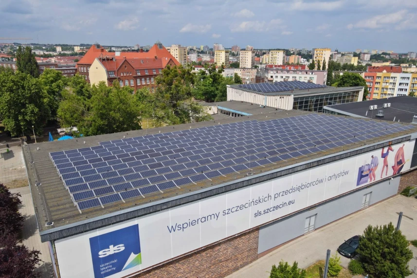 Solar energy is the power of Szczecin