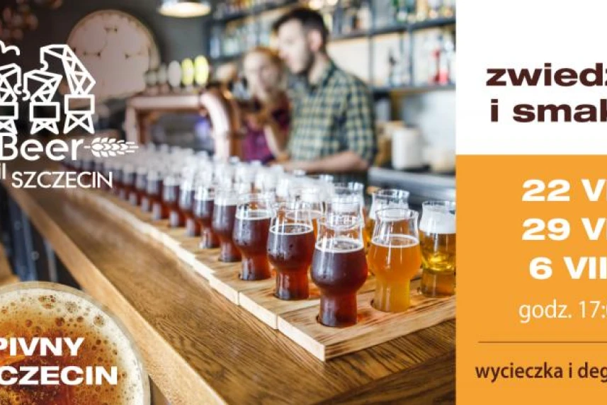 Pivny Szczecin – a guided walk followed by a tasting