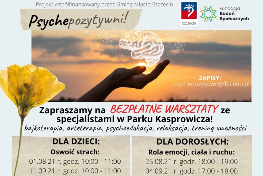 Bezpłatne warsztaty w Parku Kasprowicza Bezpłatne warsztaty w Parku Kasprowicza