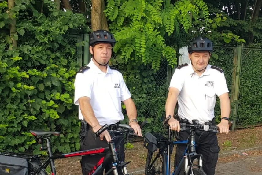 Patrol rowerowy Straży Miejskiej Patrol rowerowy Straży Miejskiej