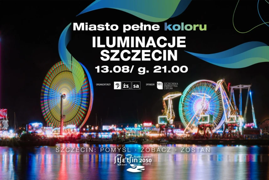 The City is full of colour – the Szczecin Illuminations