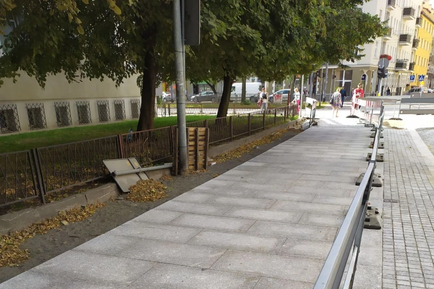 Postęp prac koło Turzynu