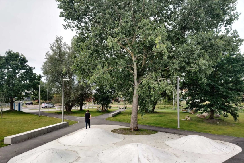 Skatepark na Prawobrzeżu gotowy przed terminem