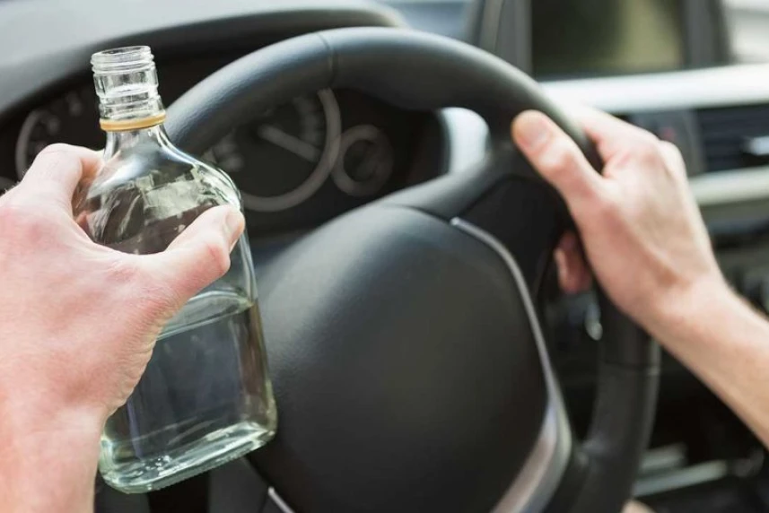 Jechał na "podwójnym gazie"