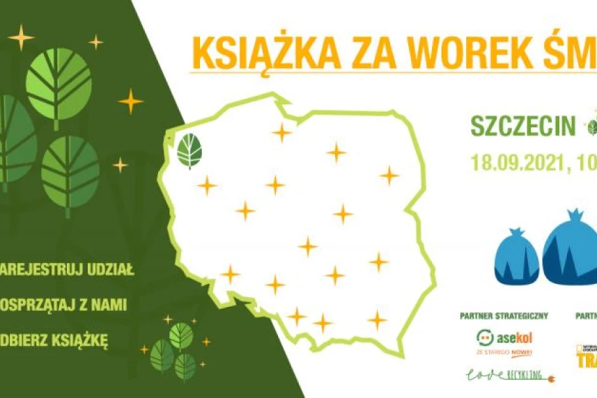 Już w ten weekend. Książka za worek śmieci Już w ten weekend. Książka za worek śmieci