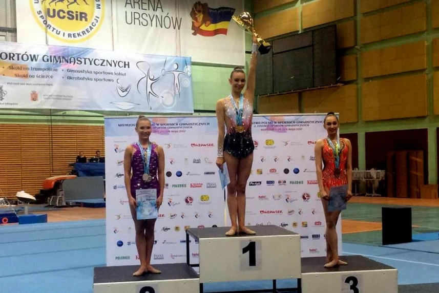 Szczecinianka wicemistrzynią Polski w gimnastyce artystycznej