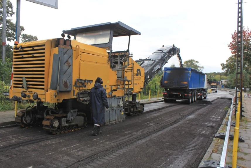 Wymiana nawierzchni na kolejnych ulicach Szczecina