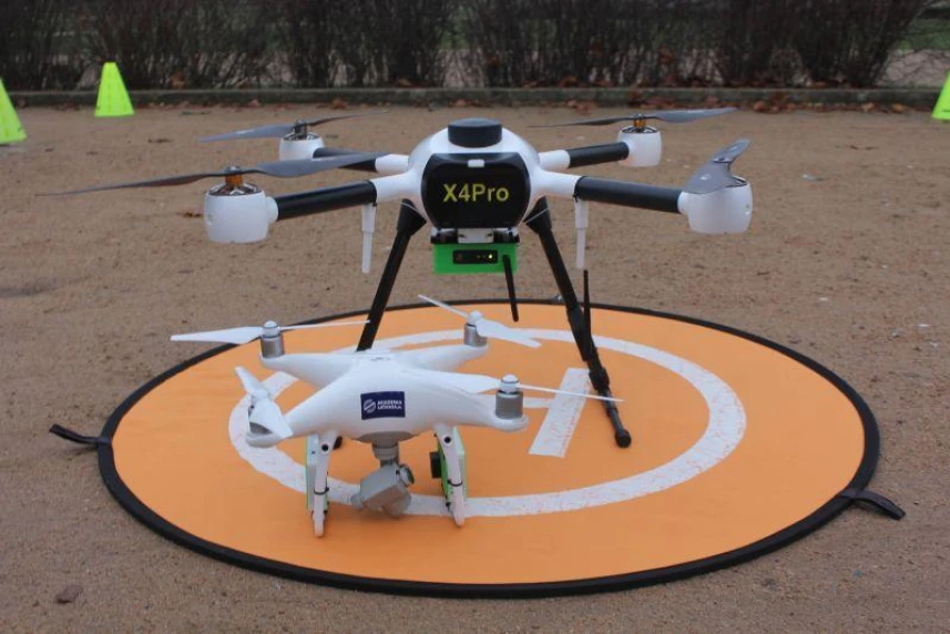 Dron i strażnicy miejscy namierzyli eko-trucicieli Dron i strażnicy miejscy namierzyli eko-trucicieli