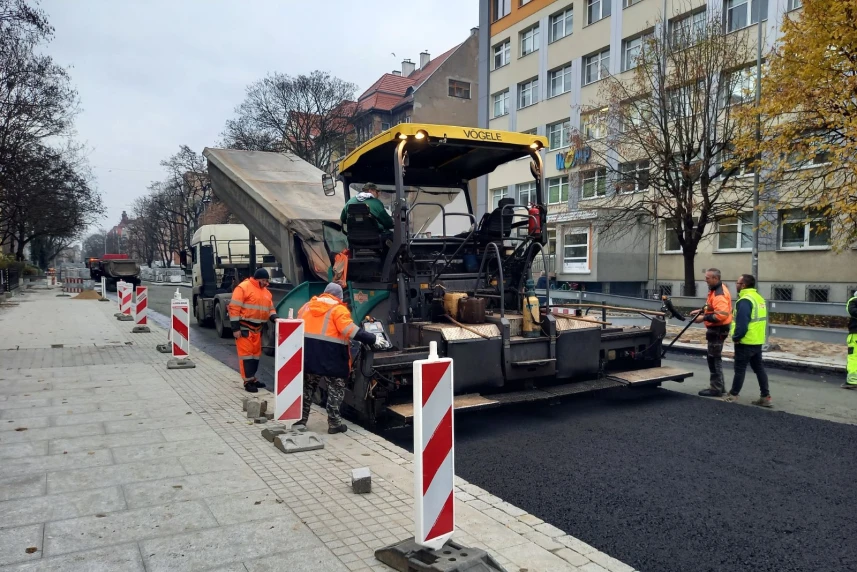 Nowa nawierzchnia na ulicy Bolesława Śmiałego
