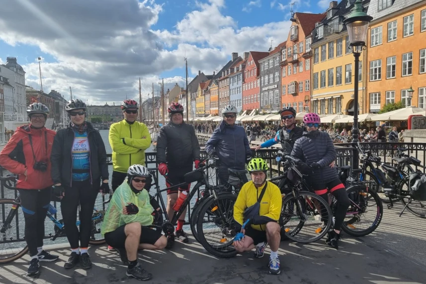 W ramach obchodów Dni Skandynawskich w Szczecinie  rowerzyści odwiedzili Skanię i Kopenhagę