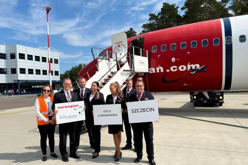 Повернення маршруту до Осло- Гардермуен з норвезькою авіакомпанією