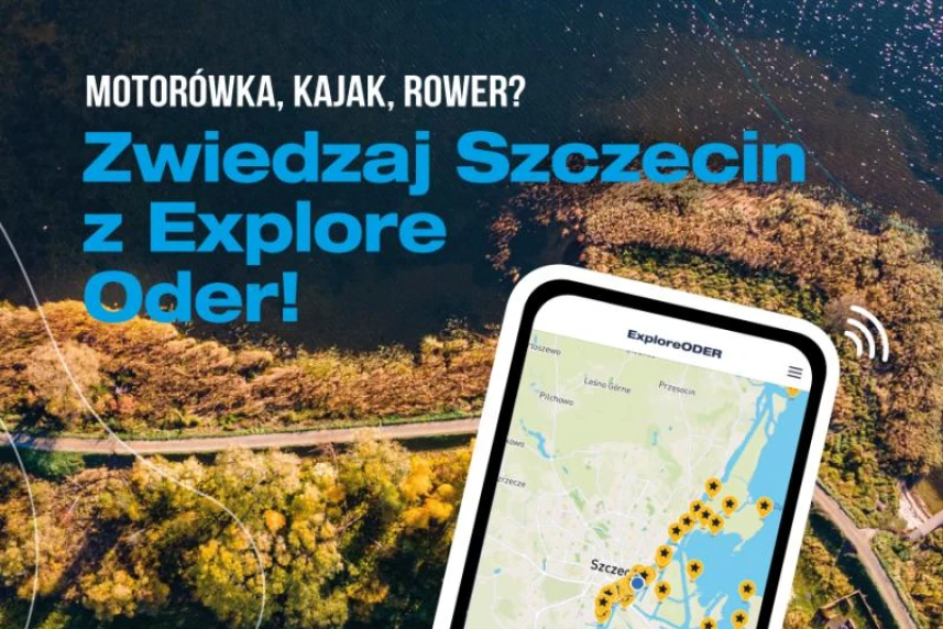 На воді та на велосипеді - досліджуйте регіон за допомогою програми ExploreOder