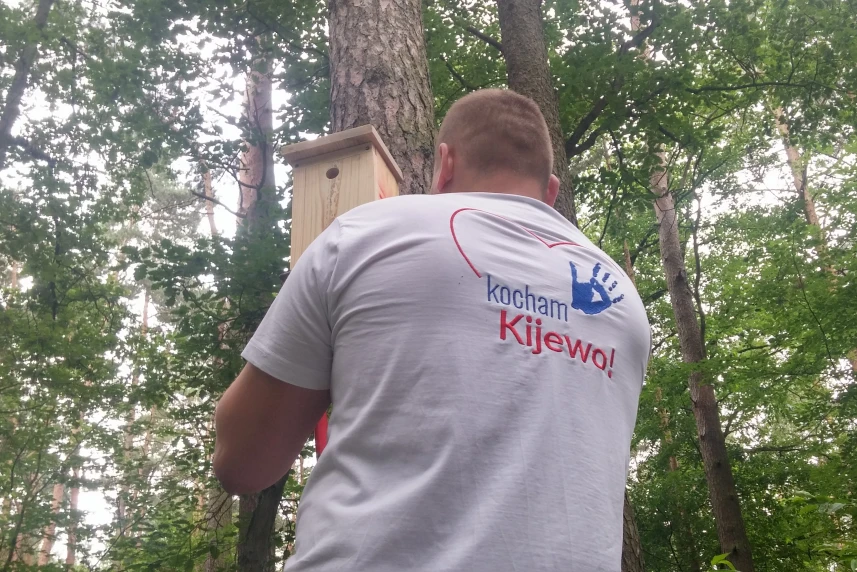 Powstaje ptasi azyl. W budowie pomagają mieszkańcy