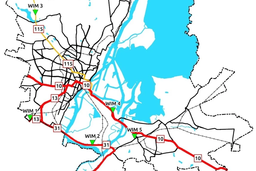 Trwa montaż wag preselekcyjnych Trwa montaż wag preselekcyjnych