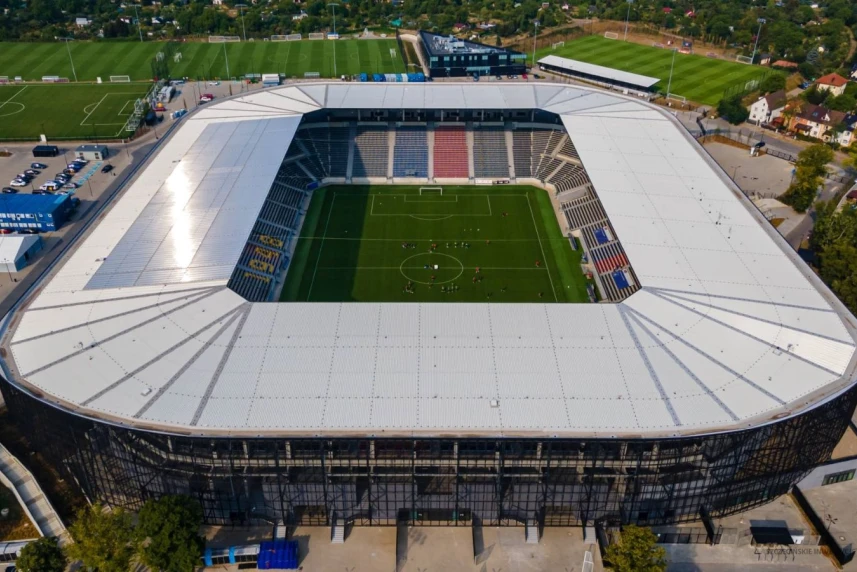Szczeciński stadion zachwyca