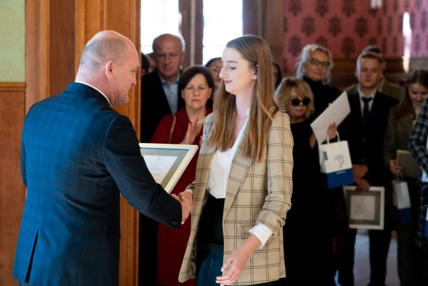 Prezydent Szczecina wręczył nagrody młodym naukowcom