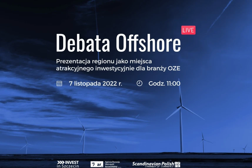 Czy energia z wiatru rozpędzi gospodarkę Szczecina? Zapraszamy na debatę on line!
