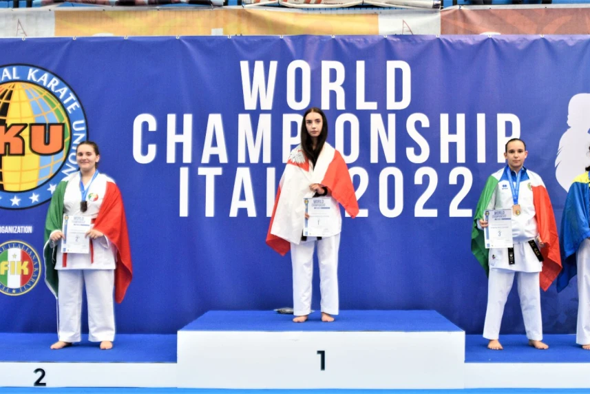 Małgorzata Czuba Mistrzynią Świata w Karate