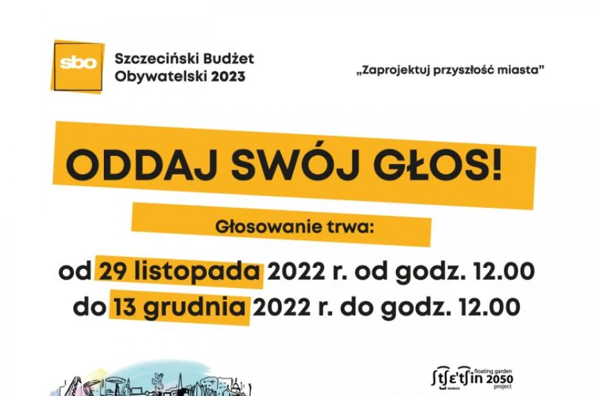 Szczecin Participatory Budget 2023: The first votes have been cast