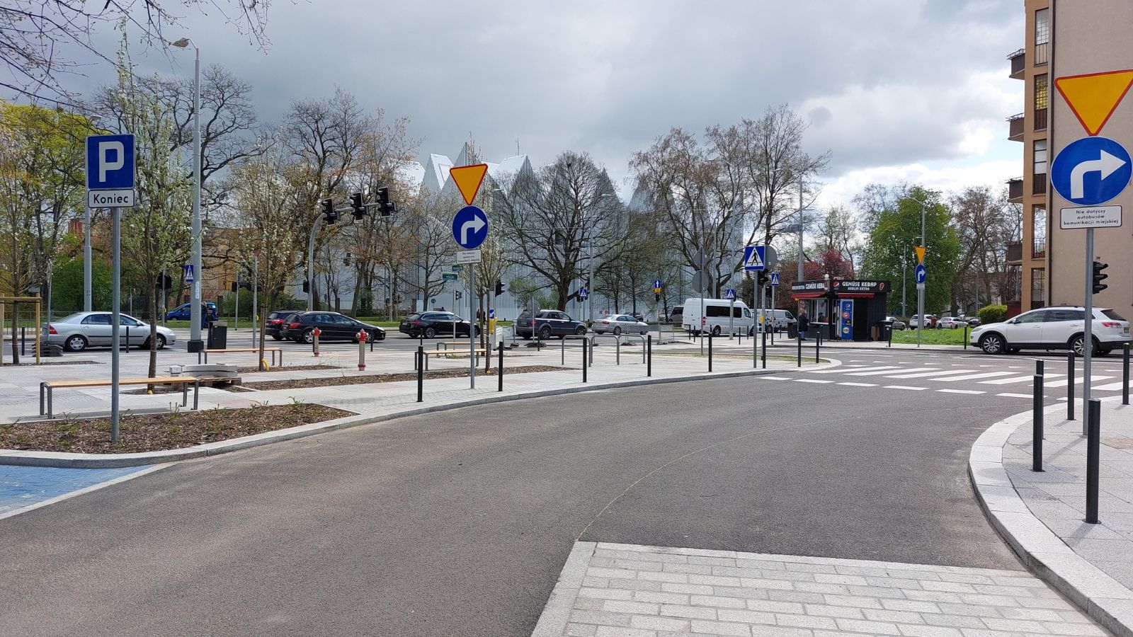 Otwarcie ulicy Roosvelta w Szczecinie